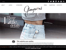 Tablet Screenshot of glamgerous.com